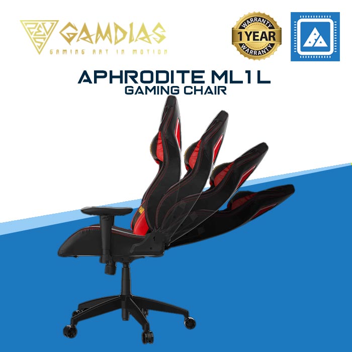 GAMDIAS APHRODITE ML1-L GAMING CHAIR (BLACK) GAMDIAS APHRODITE ML1-L GAMING CHAIR (BLACK)